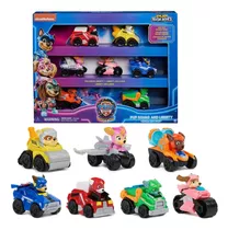 Paw Patrol Patrulla Canina Set X7 Vehículos The Mighty Movie