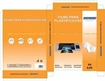 Plástico Para Plastificação A4 220x307x0,05mm 100 Unidades