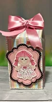 Caixinha Milk Boneca De Pano 3d Personalizada 30 Unid