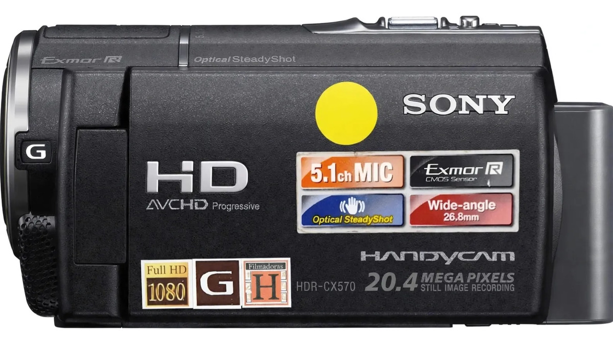 Filmadora Sony Hdr Sr12 Full Hd 120gb Brindes | Mercado Livre