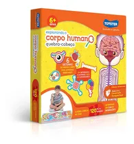 Explorando O Corpo Humano Quebra-cabeça 120 Peças- Toyster