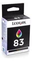 Cartucho Lexmark 83 Tricolor Original Z55 Z65 X5130 18l0042 