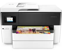 Impresora Portátil A Color  Multifunción Hp Officejet Pro 7740 Con Wifi Blanca Y Negra 100v/240v