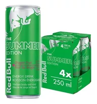 Red Bull Summer Drink Pitaya Pack Com 4 Unidades