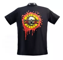 Franela Rock Guns And Roses Unisex Algodón