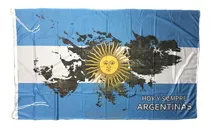 Bandera Malvinas Hoy Y Siempre Argentinas 90x150cm - Reforza