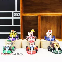 Action Figure Super Mario Bros Kart Boneco Yoshi Luigi Koopa