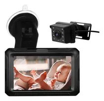 Espejo De Coche Invigilator Baby 1080p Para Cámara De Bebés