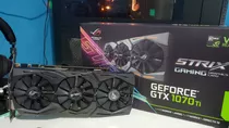 Placa De Vídeo Nvidia Asus Rog Strix Geforce Gtx 1070 Ti 8gb