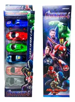 Autos De Avengers Autitos Juguete Souvenir Niño En Caja X 12