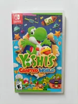 Yoshis Crafted World Juego Nintendo Switch Nuevo Y Sellado