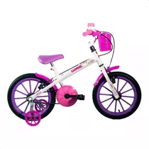 Bicicleta Aro 16 Ktx Passeio Infantil Kids Unicórnio