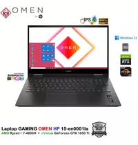 Hp Omen 15-en0001 Ryzen-7 4800h 32gb 1tb 15.6fhd Gtx 4gb W11