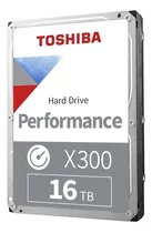 Disco Rigido Toshiba X300 16tb 3.5 Sata 6.0 Gb/s 7200 Rpm