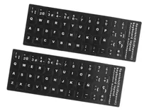 Etiquetas Pegatinas Stickers Para Teclado En Español 2pzs