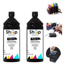 2 Litro Tinta Compatível Epson Ecotank Escolha Seu Modelo   