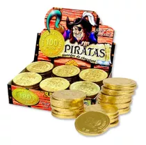 Monedas De Chocolate Piratas Felfort Caja 60 Unidades