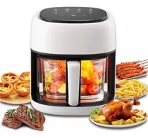 Olla Freidora De Aire Air Fryer Silver Crest 6l + Parrilla