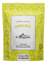 Farofa De Mandioca Com Suco E Raspas De Limão Siciliano Santa Rita Pouch 250g