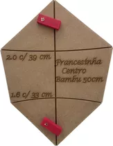 Gabarito Para Pipa Francesinha 50 Cm