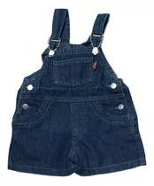 Jardinero Corto De Jeans Bebes