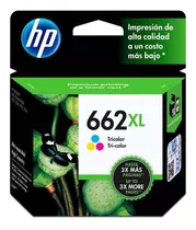 Cartucho Hp 662xl Color Cz105ab 2516, 3516, 3546, 2546, 2646