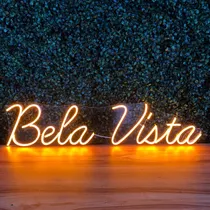 Luminária Painel Neon Led - Bela Vista 18x78cm