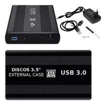 Case + Lector Disco Duro 3.5  2.5  Usb 3.0 Sata Hdd Sdd Sata