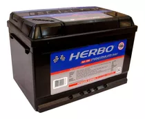 Bateria Herbo 12x75 Ah Premium Max Instalacion Sin Cargo