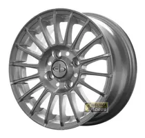 Llanta Deportiva Eb Sc/a R14 4x108 Peugeot Gris Diam.