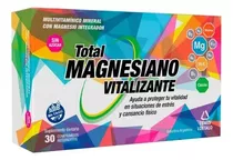 Total Magnesiano Vitalizante X 30 Comprimidos Sabor Neutro