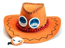 Sombrero Anime Ace De One Piece Importado