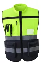 Visibility Warning Vest, Neon Yellow