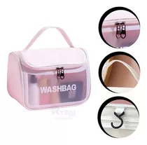   Cosmetiquera Lavable Wash Bag De Viaje Mediana