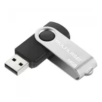 Pen Drive 64gb Twist Pd590 Preto Multilaser