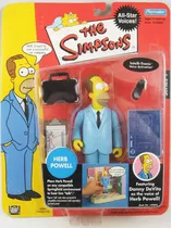 Figura De The Simpsons Herb Powell Línea Playmates