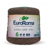 Barbante Euroroma 4/6 600g Fio N6 610m-cores  Tricô / Crochê