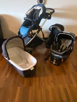 Travel System Britax Coche Doble Silla De Carro Y Moises