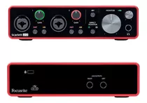 Interfaz De Audio Focusrite, Mod.: Scarlett 2i2 3rd Gen