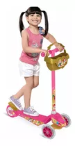 Patinete Skatenet Princesas Disney Bandeirante Rosa