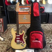 Guitarra Stratocaster Supertrato Eletrica 6 Cordas + Capa