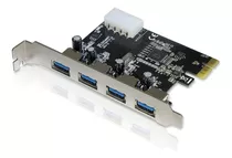 Mx7 Placa Pci-e 4 Puertos Usb 3.0 Plc302