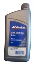 Aceite Acdelco Original 15w40 20w50 Mineral Motores Gasolina