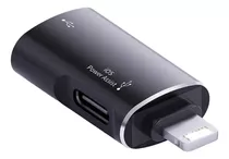 Adaptador Otg Lightning 8pin Macho A Usb 3.0 + Usb-c Hembra