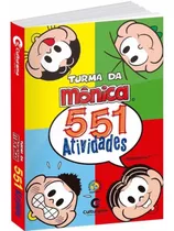 Livro Infantil De Atividade Turma Da Mônica - 551 Exercícios