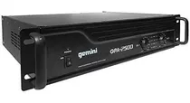 Gemini Gpa 2500 3000w Professional Dj Power Amplifiermusica