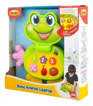 Brinquedo Laptop Sapinho Com Musica E Luzes - Winfun