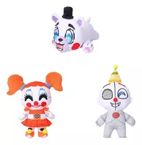 3fnaf Juego De Terror Payaso Oso Muñeca Harley Quinn Peluche