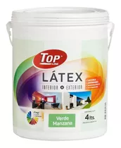 Latex Lavable Interior Exterior 4 Litros Colores Color Gris Acero