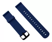 Pulseira Soft Compatível Com Philco Hit Wear Psw01p/psw01rg Cor Azul-marinho